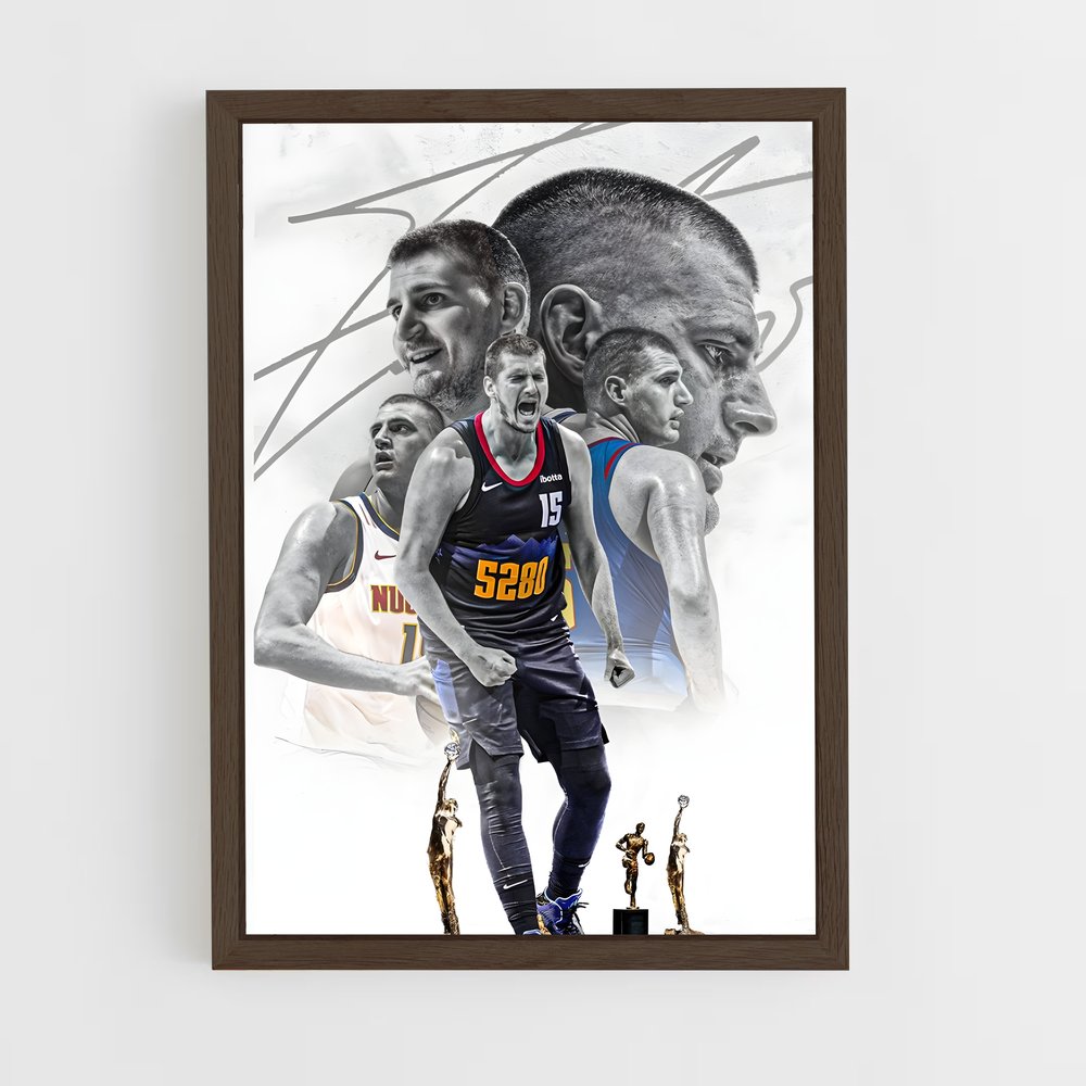 Poster Champion des Arènes – affiche Basketball (vue 5)